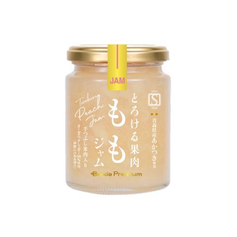 Beisia Premium　青森県産あかつき桃ジャム　２４０ｇ