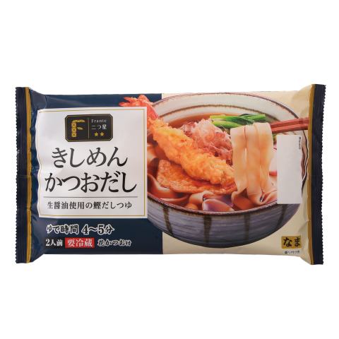 ヤマナカオリジナル　きしめんかつおだし　2食入