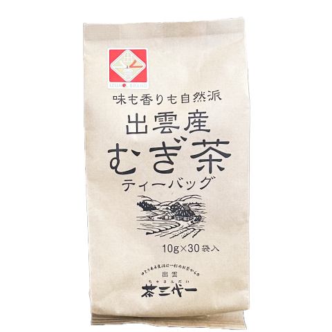 茶三代一　出雲産むぎ茶ティーバッグ　１０ｇ×３０袋