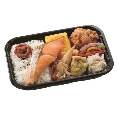 厚焼玉子の幕ノ内弁当（店内焼成トラウトサーモン）