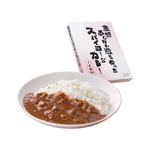 鹿野あじわい豚を使ったスパイシーなカレー