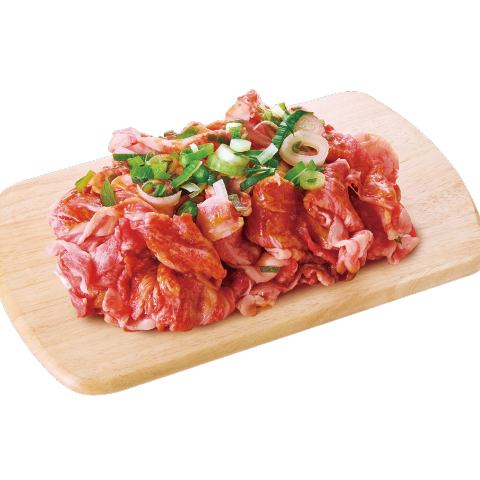 国産牛切り落とし鉄板焼用味付（プルコギ）