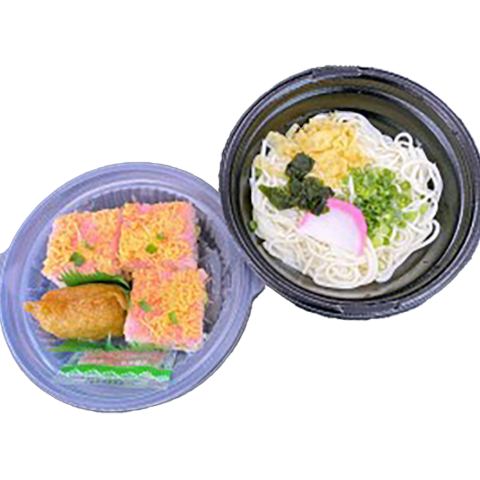大村寿司と五島うどんの冷温膳