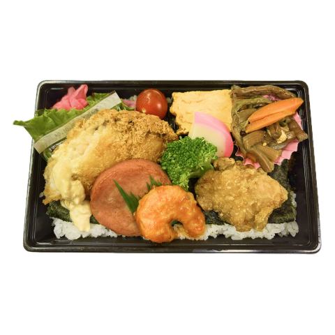 のり弁　（白身フライ）