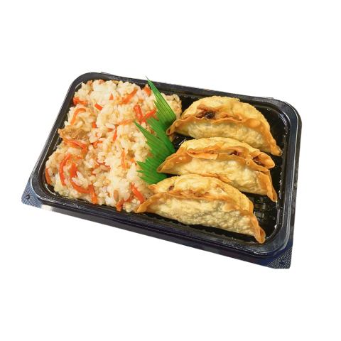 ツナご飯＆しそ餃子弁当