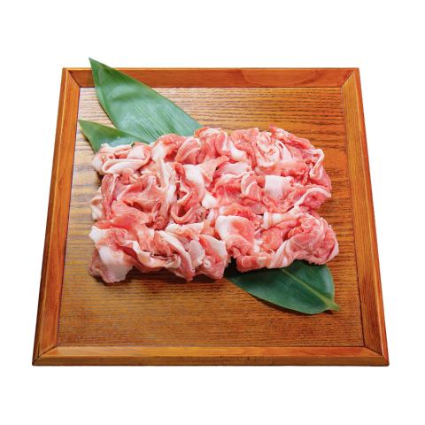 牧場直送SPFモモチ三元豚小間切れ