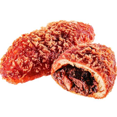 自家製煮豚のカレードーナツ