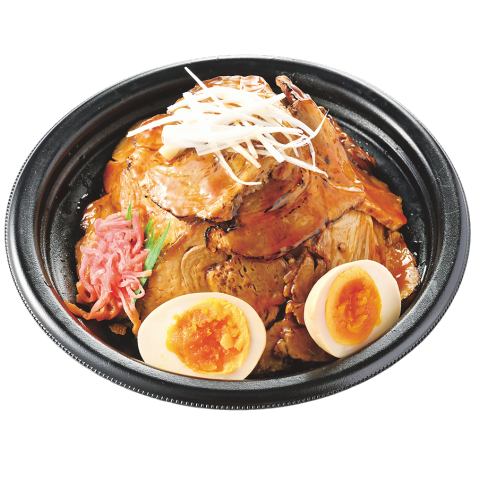 チャーシュー富士山盛り丼