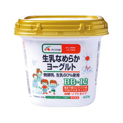 エーコープ　生乳なめらかヨーグルト